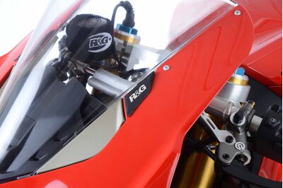 R&G Mirror Blanking Plates - Ducati Panigale V2/V4/V4R/V4S (2017-Current) | Two Wheel Centre Mansfield Ltd