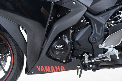 R&G Engine Case Cover Kit for Yamaha YZF-R25/YZF-R3/MT-25/MT-03 (2014-Current) - Race Series | Two Wheel Centre Mansfield Ltd