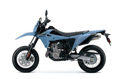 Suzuki DR-Z4SM - Sky Grey (Q1T) | Two Wheel Centre Mansfield Ltd | Suzuki Motorcycle Dealers Nottinghamshire, Derbyshire, Leicestershire, Midlands, UK