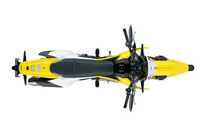 Suzuki DR-Z4S - Champion Yellow No.2/Solid White No.2 (C1C) | Two Wheel Centre Mansfield Ltd | Suzuki Motorcycle Dealers Nottinghamshire, Derbyshire, Leicestershire, Midlands, UK