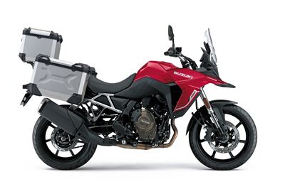 Suzuki DL800 RE V-Strom Tour - Red (Silver Luggage) | New Suzuki Motorcycles at Two Wheel Centre Mansfield Ltd | Nottinghamshire Suzuki Dealer