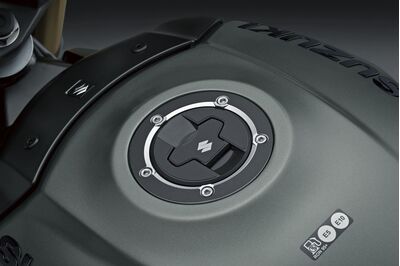 Suzuki GSX-8T/GSX-8TT Fuel Cap Protector - Black | Two Wheel Centre Mansfield Ltd