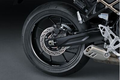 Suzuki GSX-8T/GSX-8TT Wheel Decal - Black | Two Wheel Centre Mansfield Ltd