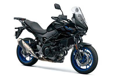 Suzuki SV7-GX - Glass Sparkle Black (YVB) | Two Wheel Centre Mansfield Ltd | New Suzuki Motorcycles