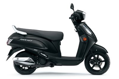 NEW Suzuki Address 125 - Metallic Matt Black No.2 (YKV) | New Suzuki Scooters | Two Wheel Centre Mansfield Ltd