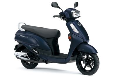 NEW Suzuki Address 125 - Metallic Matt Stellar Blue (YUA) | New Suzuki Scooters | Two Wheel Centre Mansfield Ltd