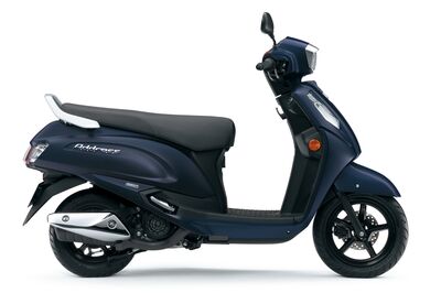 NEW Suzuki Address 125 - Metallic Matt Stellar Blue (YUA) | New Suzuki Scooters | Two Wheel Centre Mansfield Ltd