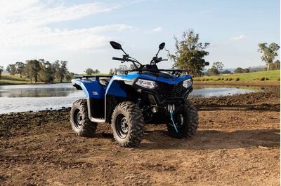 CFMOTO CFORCE 450 EPS Road Legal Quad - Hunter Green