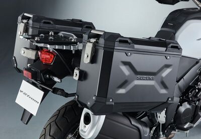 Suzuki V-Strom 650 Aluminium Side Case Set Suzuki V-Strom 650 Aluminium Side Case Set
