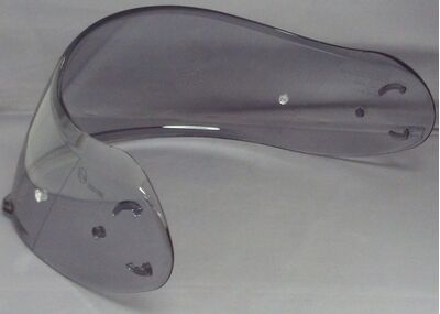 Shoei CNS-3 Visor (Pinlock Ready) - Light Smoke