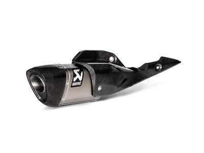Akrapovic Titanium Silencer Slip-On Kit With Carbon Heat Shield for Suzuki GSX-S1000 / GT (2021 - Current) | Akrapovic Motorcycle Exhausts | Two Wheel Centre Mansfield Ltd