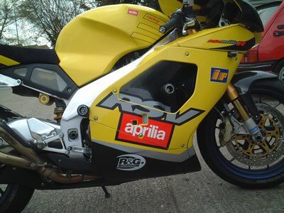 R&G Crash Protectors - Aprilia RSVR (2001-2003) | Free UK Delivery