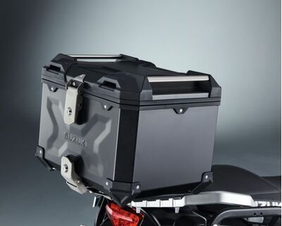 Suzuki V-Strom 1050 ABS Aluminium Top Case Set - Black
