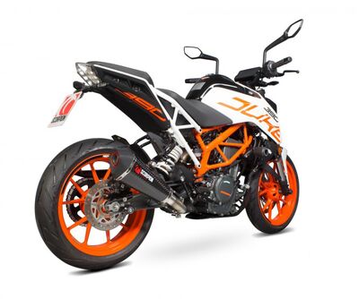 Scorpion Serket Exhaust KTM Duke 390 2017 2018
