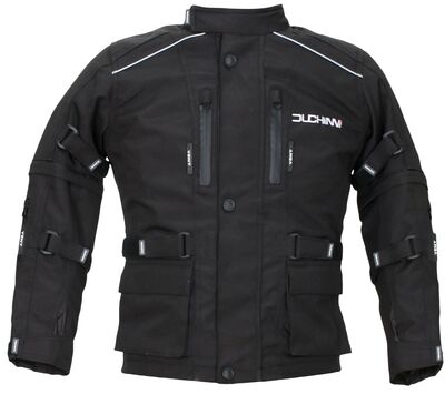 Duchinni Jago Children's Textile Jacket - Black | Duchinni Children's Motorcycle Clothing | Two Wheel Centre Mansfield Ltd
