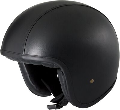 Duchinni D388 Open Face Helmet - Matt Black | Duchinni Motorcycle Helmets | Free UK Delivery
