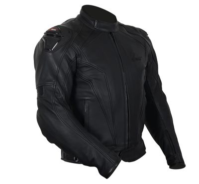 Weise Diablo Leather Jacket - Black
