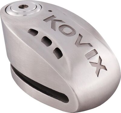 Kovix KNX12 Alarmed Disc Lock 12mm Pin - Stainless Steel | Kovix Motorcycle Security | Two Wheel Centre Mansfield Ltd