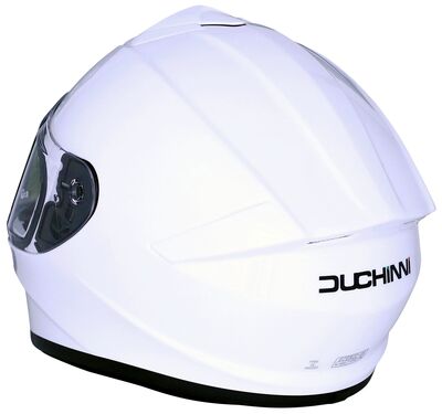 Duchinni D977 - Gloss White | Duchinni Motorcycle Helmets | Two Wheel Centre Mansfield Ltd