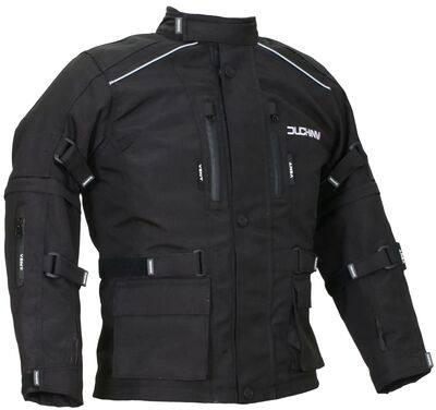 Duchinni Jago Children's Textile Jacket - Black | Duchinni Children's Motorcycle Clothing | Two Wheel Centre Mansfield Ltd