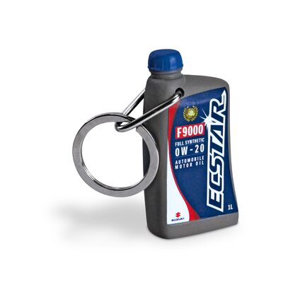 Suzuki Ecstar Automobile Oil Bottle Key Ring