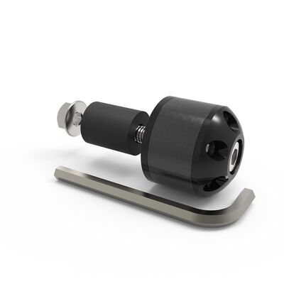 Oxford Carbends 1 Aluminium Bar End Weights - Black