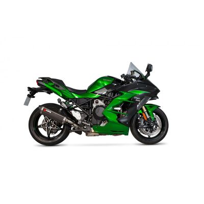 Scorpion Serket Exhaust - Kawasaki Ninja H2 SX / Ninja H2 SX SE (2018 - Current) - Carbon