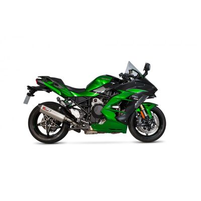 Scorpion Serket Exhaust - Kawasaki Ninja H2 SX / Ninja H2 SX SE (2018 - Current) - Stainless Steel