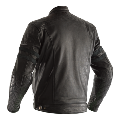 RST Isle Of Man TT Hillberry Leather Jacket - Black