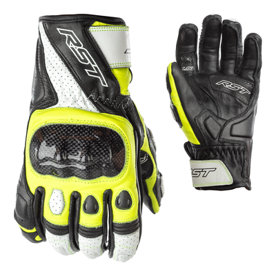 RST Stunt 3 CE Gloves - Flo Yellow