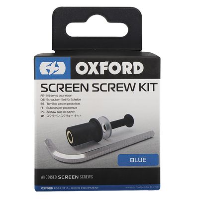 Oxford Screen Screw Kit - Blue