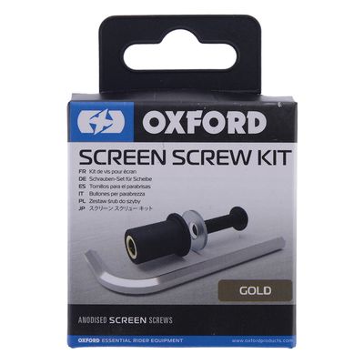 Oxford Screen Screw Kit - Gold