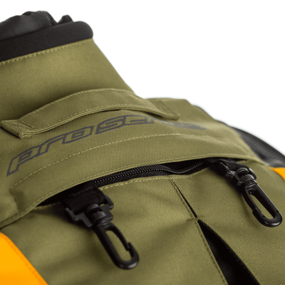 RST Pro Series Adventure-X CE Textile Jacket - Green / Ochre