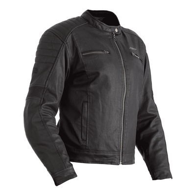 RST Brixton Ladies Wax Jacket - Black