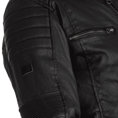 RST Brixton Ladies Wax Jacket - Black
