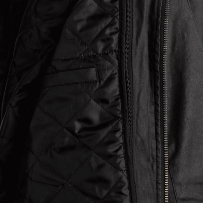 RST Brixton Ladies Wax Jacket - Black