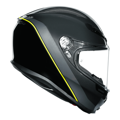 AGV Helmets - AGV K6 Minimal - Gun Metal Black Flo Yellow