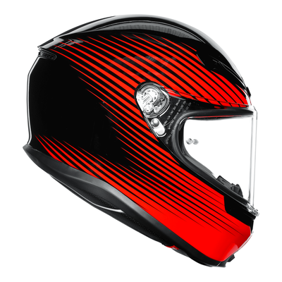 AGV Helmets - AGV K6 Rush - Black Red