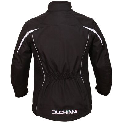 Duchinni Vienna CE Ladies Textile Jacket - Black/White