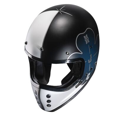 HJC V60 Ofera - Black/Blue | HJC Helmets at Two Wheel Centre