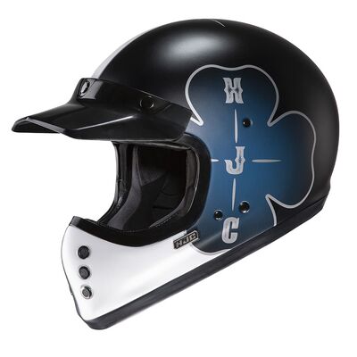 HJC V60 Ofera - Black/Blue | HJC Helmets at Two Wheel Centre