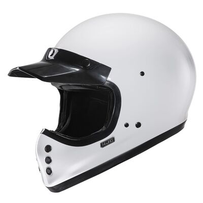 HJC V60 - Gloss White | HJC Helmets at Two Wheel Centre