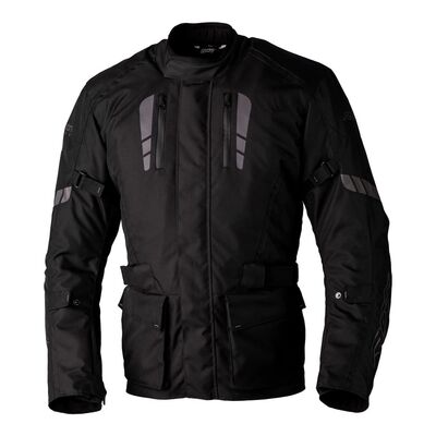 RST Axiom Plus CE Airbag Textile Jacket - Black / Black | Free UK Delivery