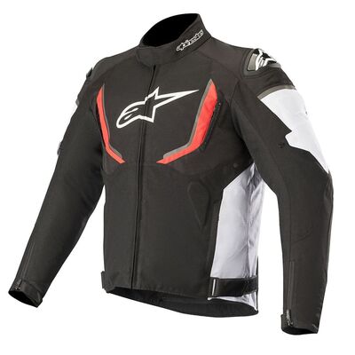 Alpinestars T-GP R V2 Waterproof Textile Jacket - Black / White / Red