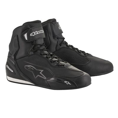 Alpinestars Faster 3 Riding Shoes - Black / Black