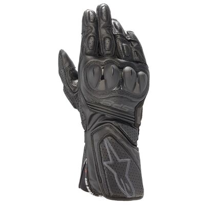 Alpinestars Stella SP-8 V3 Ladies Leather Gloves - Black / Black