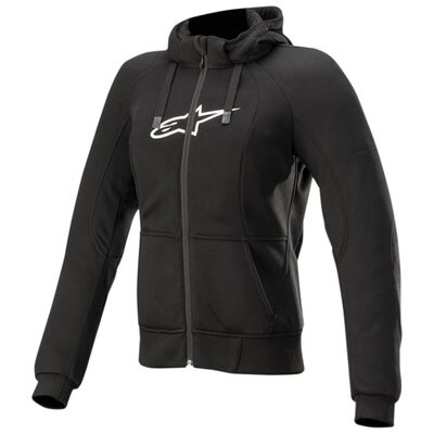 Alpinestars Stella Chrome Sport Reinforced Hoodie - Black