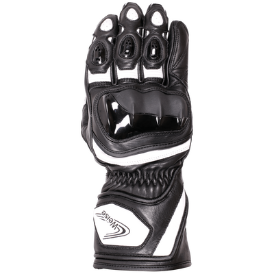 Weise Falcon Leather Glove - Black/White Weise Falcon Leather Glove - Black/White