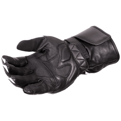 Weise Falcon Leather Glove - Black/White Weise Falcon Leather Glove - Black/White
