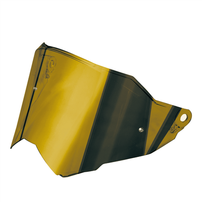 AGV AX9 Dual 1 Pinlock Ready Anti Scratch Visor - Iridium Gold